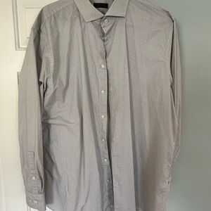 Calvin Klein Gray Dress Shirt